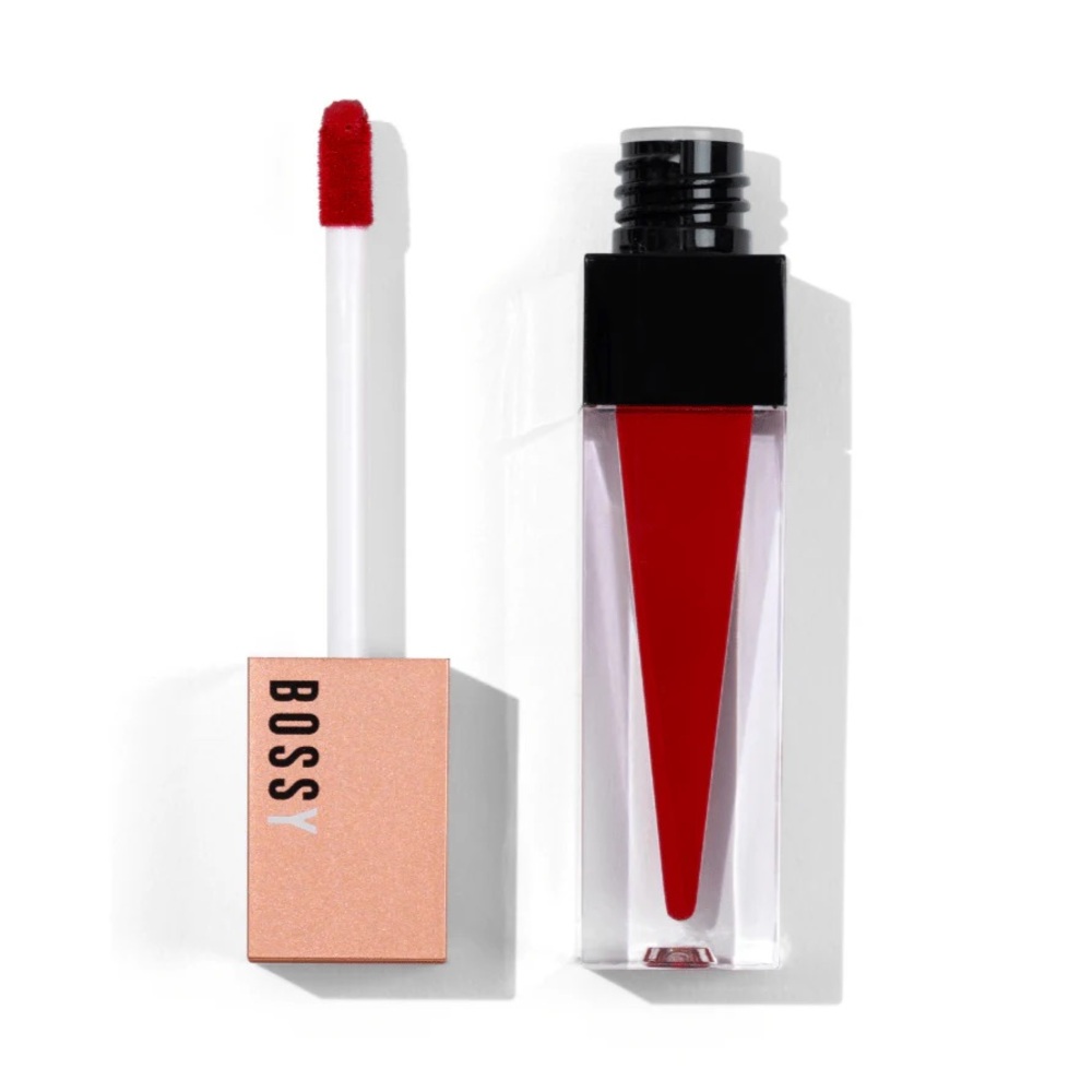 Bossy Red Liquid Lipstick - Faith